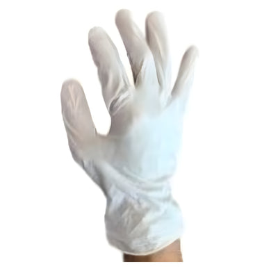Stellar Classic White Nitrile Gloves, X-Large- 100/ Box