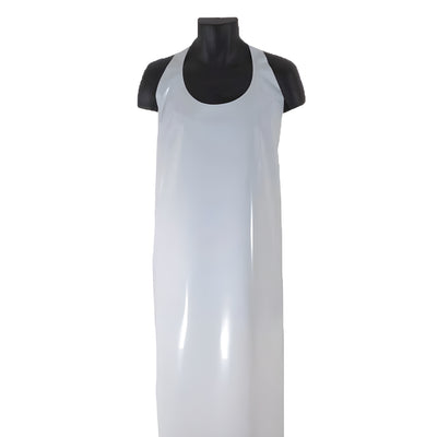 Stellar Polyurethane Aprons, Die Cut, 35 x 50, White - 1 Each
