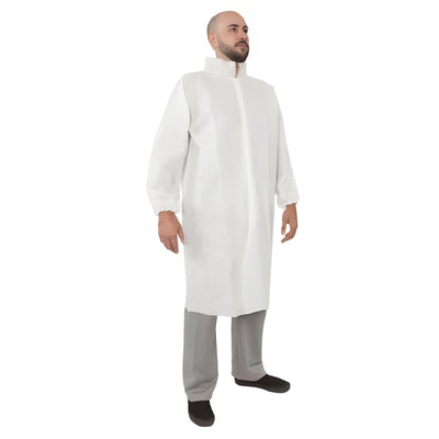 Stellar SMS Labcoat,White, Medium - 30 / Case