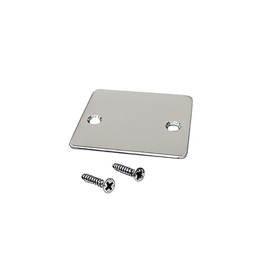 CRL Polished Stainless Steel End Cap with Screws for Glass