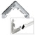 CRL 7/16in Aluminum Corner Bracket for WSF347 Screen