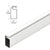 CRL White 3/4 x 3/8 Roll-Formed Window Screen Frame 146in