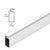 CRL White 3/4" x 5/16" Roll-Formed Window Screen Frame 146"