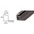 CRL Bronze 1/2 in Roll-Formed Aluminum Window Screen Frame 144 in