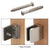 CRL Z-Clamp Lag Bolt 5/16" x 2" Lag Screw for Glass Hardware