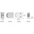 CRL Satin Stainless Steel Mini Z-Series Round Radius-Base Glass Clamp