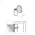 CRL Zinc Diecast 3/8 in Window Screen Clips - Bulk Pack