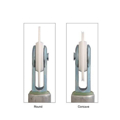 CRL Comfort Grip Nylon Roller for glass and screen applications, ergonomic and durable.