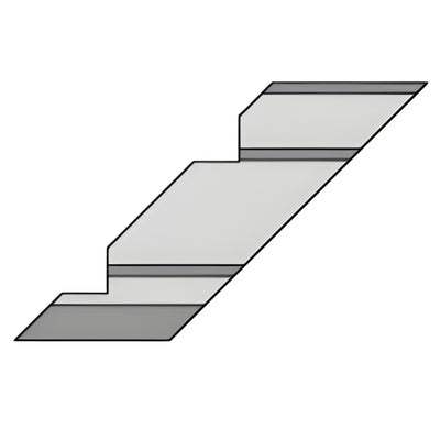 CRL-U.S. Aluminum Anchor Clip 90° Inside Corner (Glass/Mirror)