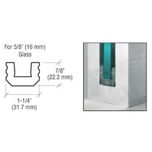 CRL 4-Inch Setting & Centering Blocks for 5/8-Inch Glass, durable and precise support.