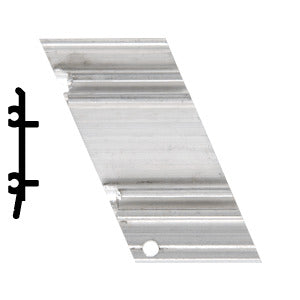 CRL-U.S. Aluminum 135º Right Hand Outside Corner Anchor Clip - 4/Pk