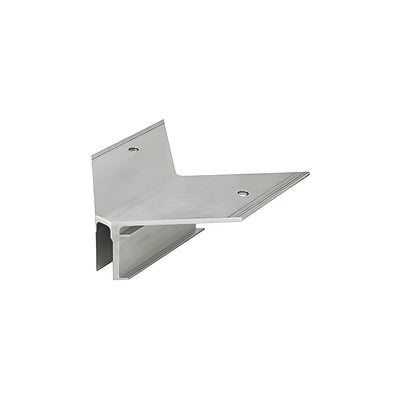 CRL-U.S. Aluminum Outside 90º Corner Anchor for Structural Silicone and Captured Mullions- 10/Pk