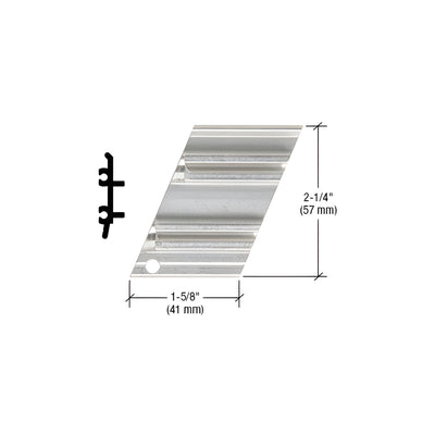 CRL-U.S. Aluminum Right Hand Anchor Clip, 135º, Inside Corner - 4/Pk