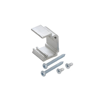 CRL-U.S. Aluminum Tubular Intermediate Horizontal Mullion Shear Block with Screws - 20/Pk