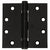 CRL Antique Oiled Bronze 4-1/2" x 4-1/2" Commercial Bearing Hinge