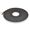 A single roll of black all-purpose foam mounting tape with a white release liner.