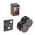 CRL Matte Black Replacement Rollers, Wall Bracket & Stopper for Brixen Sliding Shower Door System