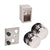 CRL Brushed Stainless Steel Replacement Rollers, Wall Bracket & Stopper for Brixen Sliding Shower Door System
