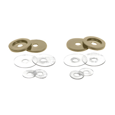 CRL Brushed Bronze Replacement Washers for Back-to-Back Solid Pull Handle
