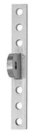 CRL 316 Brushed Stainless 16mm Curtain Wall Mounting Plate for 12 mm Rods