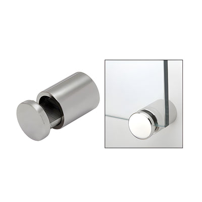 CRL 1-1/4" 316 Brushed Stainless Single Sided Adjustable Barrel Edge Grip