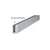 CRL Brushed Stainless 120" Cladding for W5B Series Windscreen and Smoke Baffle Base Shoe