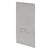 CRL Brushed Stainless End Cap for B5S Series Standard Square Base Shoe