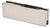 CRL Brushed Stainless Top or Bottom Patch Fitting - Less Insert