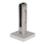 CRL Brushed Stainless Beveled One-Piece Surface Mount Frameless Windscreen Clamp