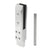 CRL Brushed Stainless Three-Piece Core Mount Frameless Windscreen Clamp