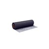 A single roll of charcoal-colored fiberglass screen mesh shown partially unrolled.