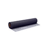A single roll of charcoal-colored fiberglass screen mesh shown partially unrolled.