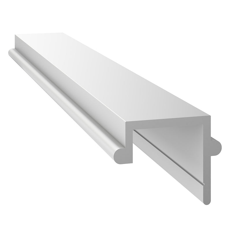 A 96-inch Sky White Cielo post filler shown in a 3D perspective view.