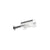 CRL Clear Acrylic Whistle Pull with Screw