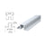 CRL Clear Anodized 200, 300, 350, and 400 Series 241" Glass Rail Infill