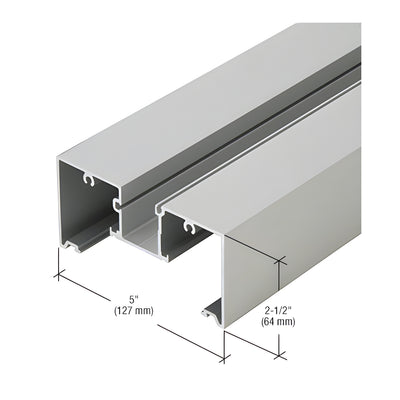 CRL-U.S. Aluminum Clear Anodized Class 1 Head/Jamb Mullion - 24'-2"