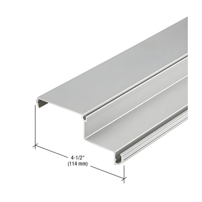 CRL-U.S. Aluminum Sill Insert for 1" Glazing - 24'-2", Clear Anodized Class 1