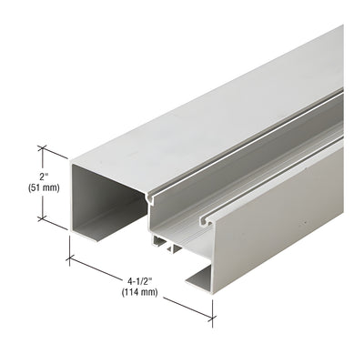 CRL-U.S. Aluminum Wall Jamb - 24'-2", Clear Anodized Class 1