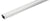 CRL Clear Anodized 9/16" Wide Single Seal Spacer - 152"