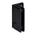 CRL Matte Black Cologne 044 Series Wall Mount Offset Back Plate Hinge