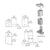 CRL Aluminum Left Hand 0P400 Top and Bottom Pivot Set