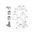 CRL Aluminum Offset Left Hand 0P70 Series Pivot Set