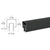 CRL Matte Black 100 Series 241" Top Rail