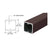 CRL Matte Bronze 100 Series 36" Post Only