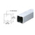 CRL Clear Anodized 100 Series 36" Post Only