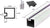 CRL Buffed Brite Anodized 24" End Aluminum Counter Post