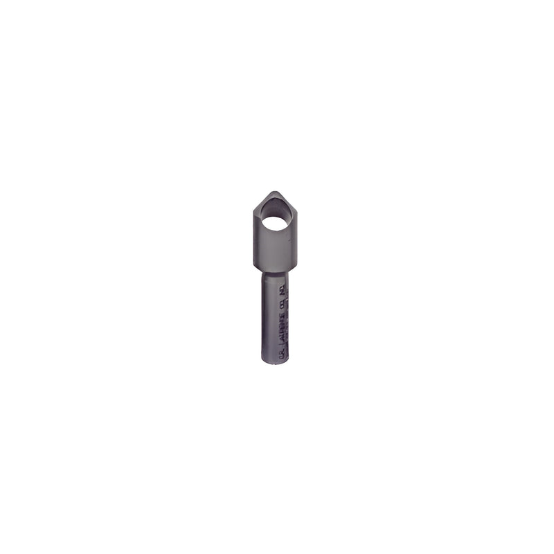 A CRL brand 25/64 inch countersink tool with a 1/4 inch round shank designed for No. 10 screws.