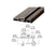 CRL Dark Bronze 250 Series Heavy-Duty Full Surface Continuous Hinge - 95"