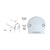 CRL Mill 300 Series Decorative End Cap
