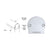 CRL Clear Anodized 300 Series Decorative End Cap